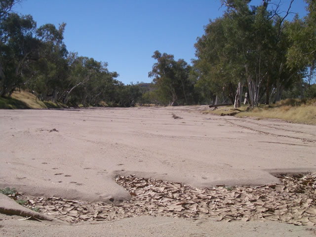 The Ross River.