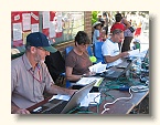 The admin team pore over the results...