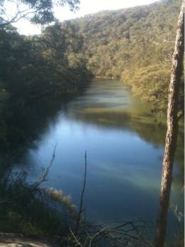 View of harbour inlet